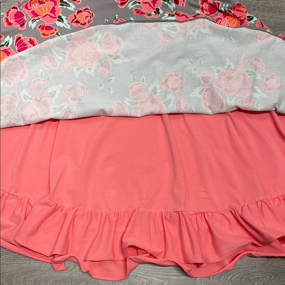 Matilda Jane Marzipan Rose Fit & Flare Happy & Free Layered 3/4 Sleeve Dress M - Picture 13 of 15